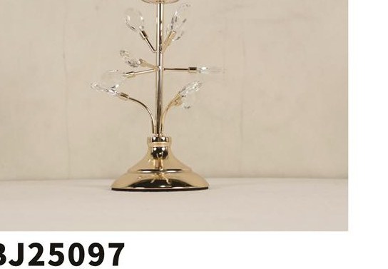 Crystal Ball Candle Holder