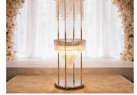 Crystal Column Arch Light