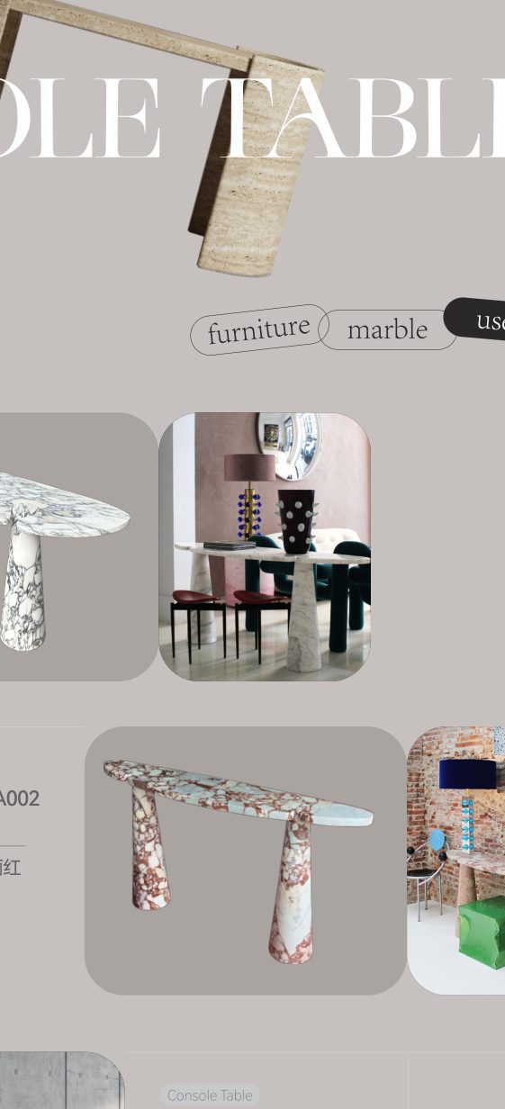 marble-furniture model LAF-A003