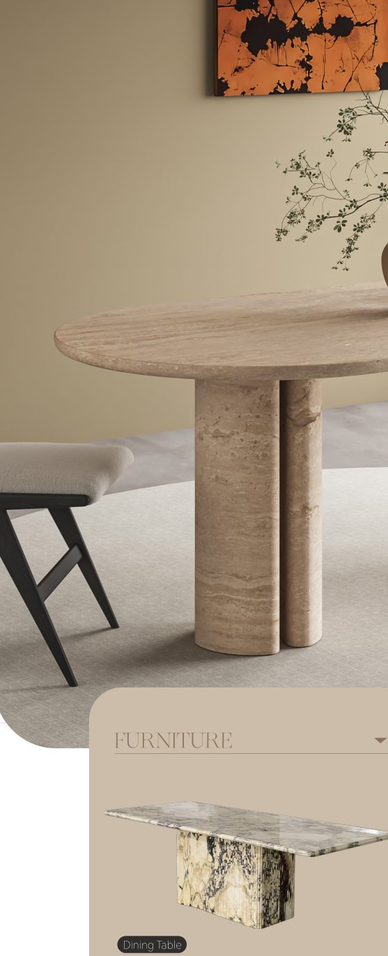 marble-furniture model LAF-B010