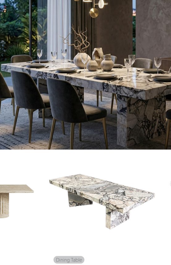 marble-furniture model LAF-B027