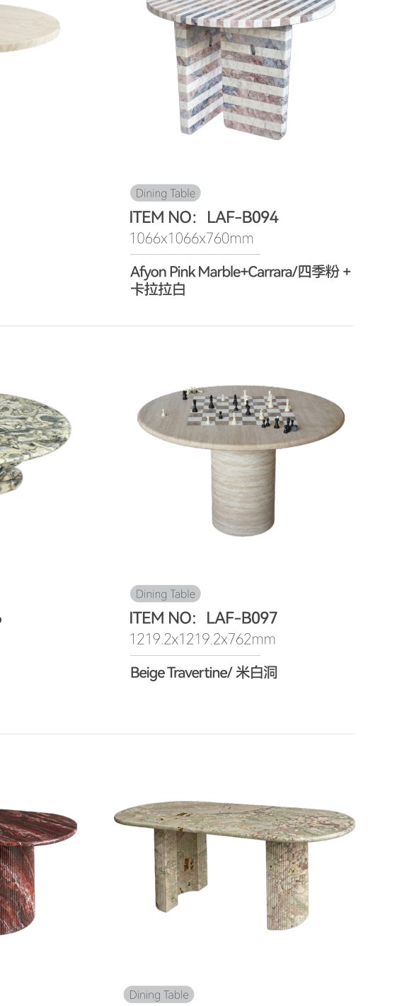 marble-furniture model LAF-B100
