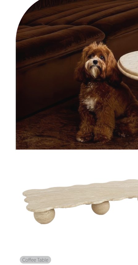 marble-furniture model LAF-E055