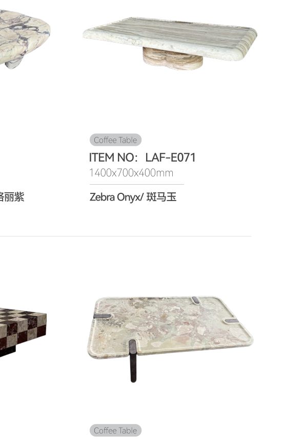 marble-furniture model LAF-E074