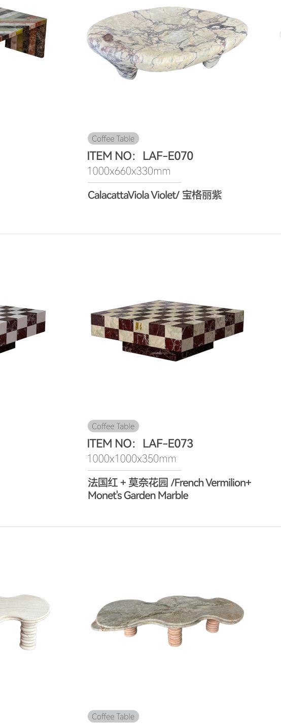 marble-furniture model LAF-E076