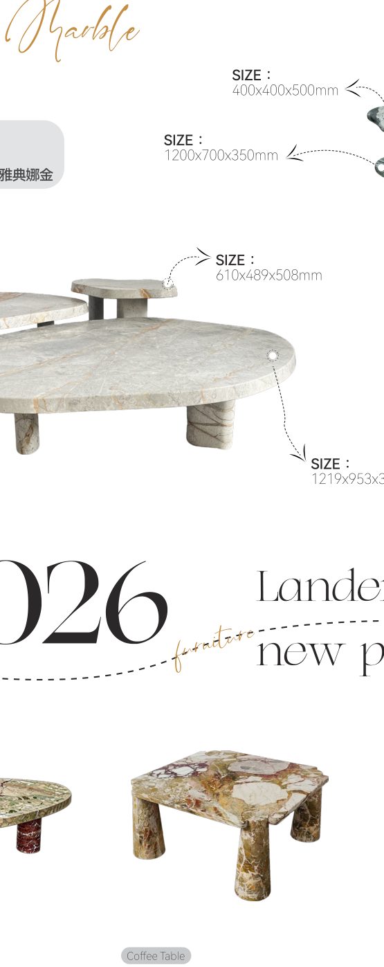 marble-furniture model LAF-E122