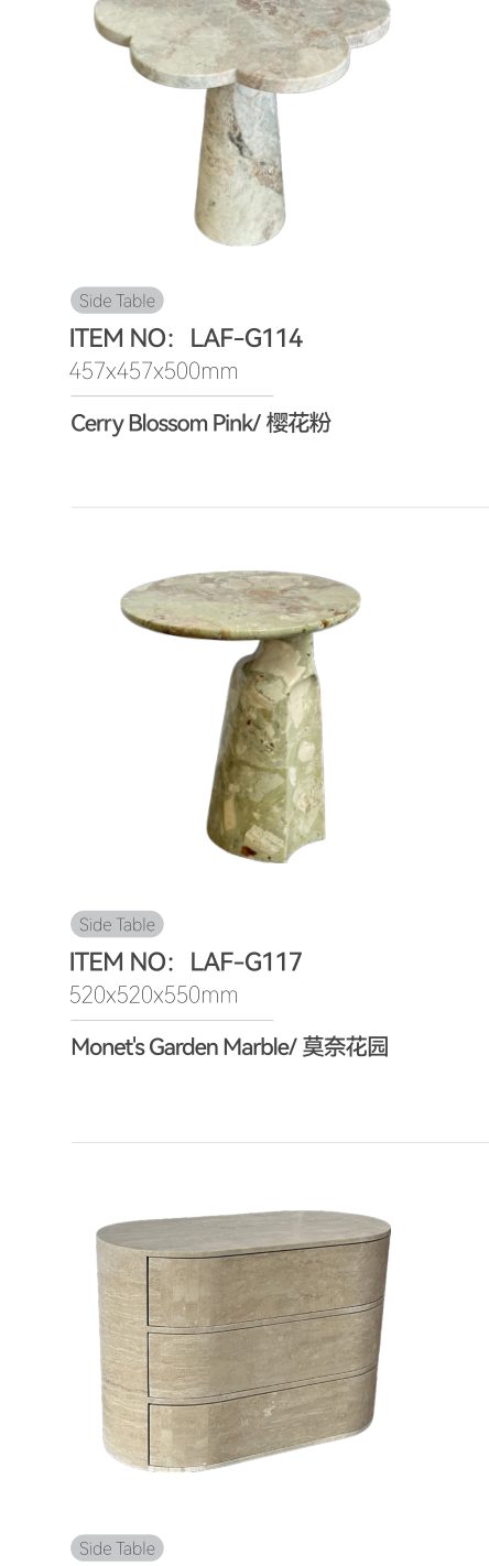 marble-furniture model LAF-G120
