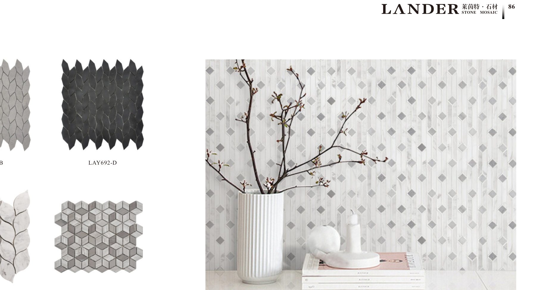 mosaic-tiles model LAY085