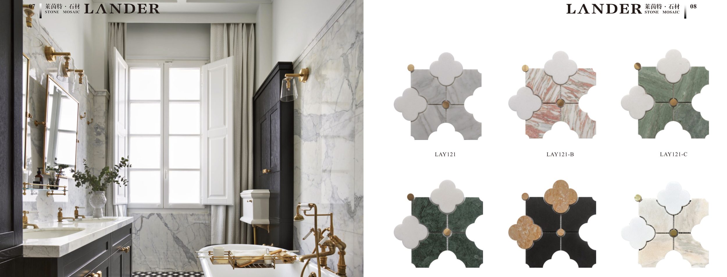 mosaic-tiles model LAY121-D