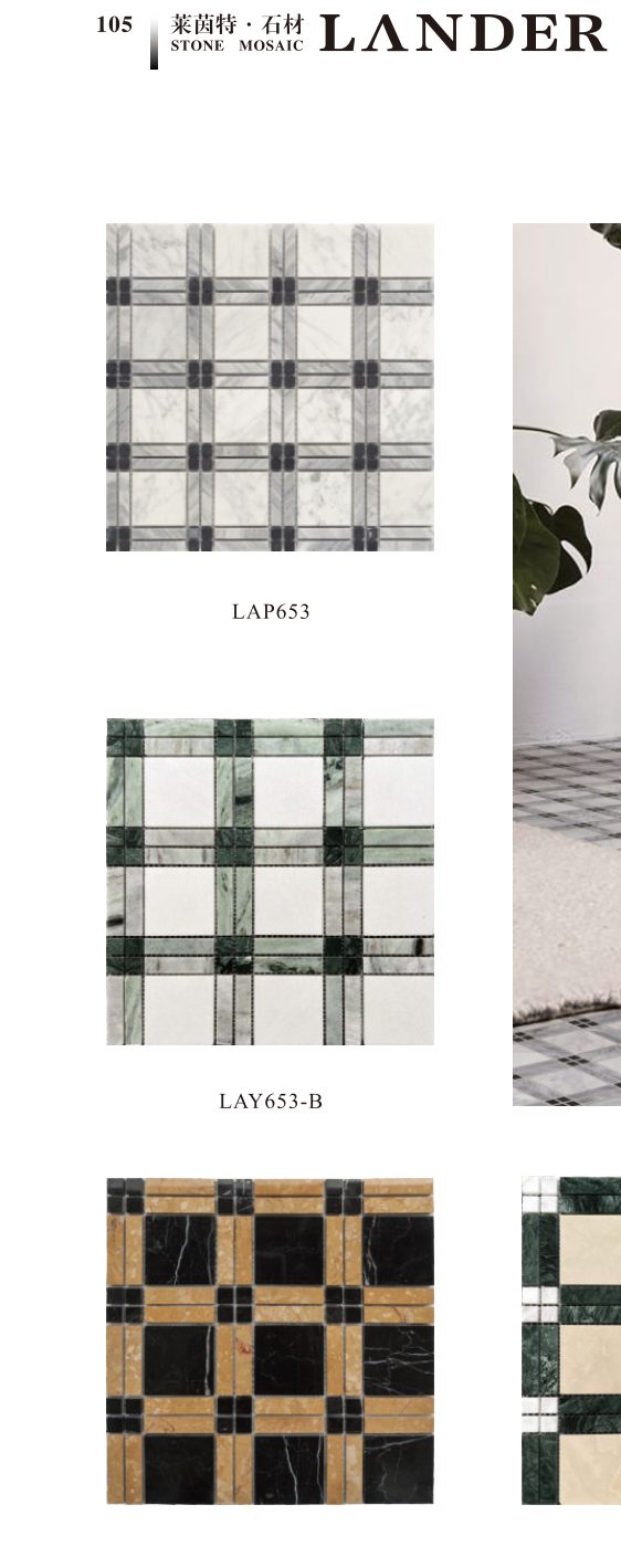 mosaic-tiles model LAY653-C