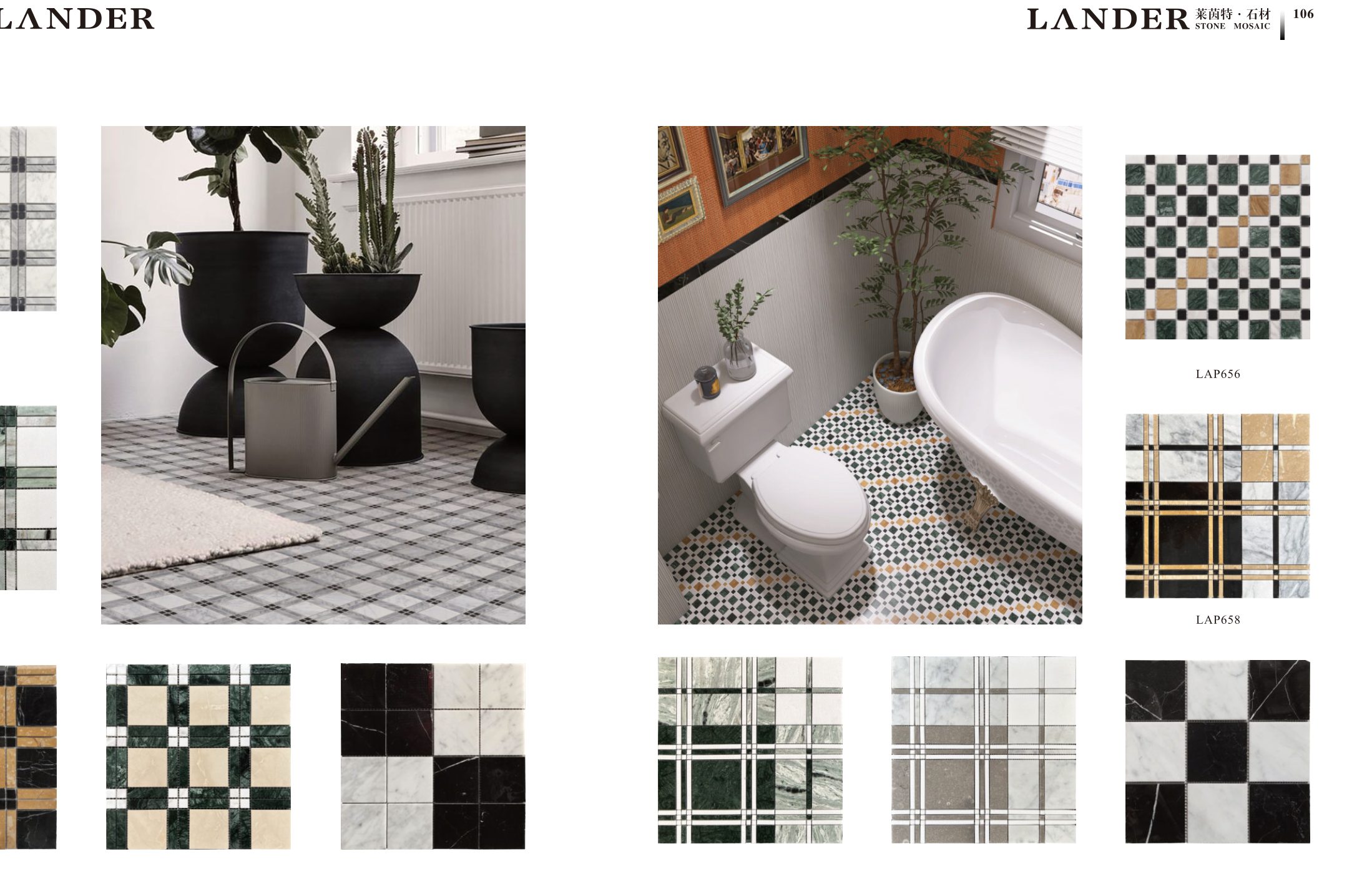 mosaic-tiles model LAY653-D