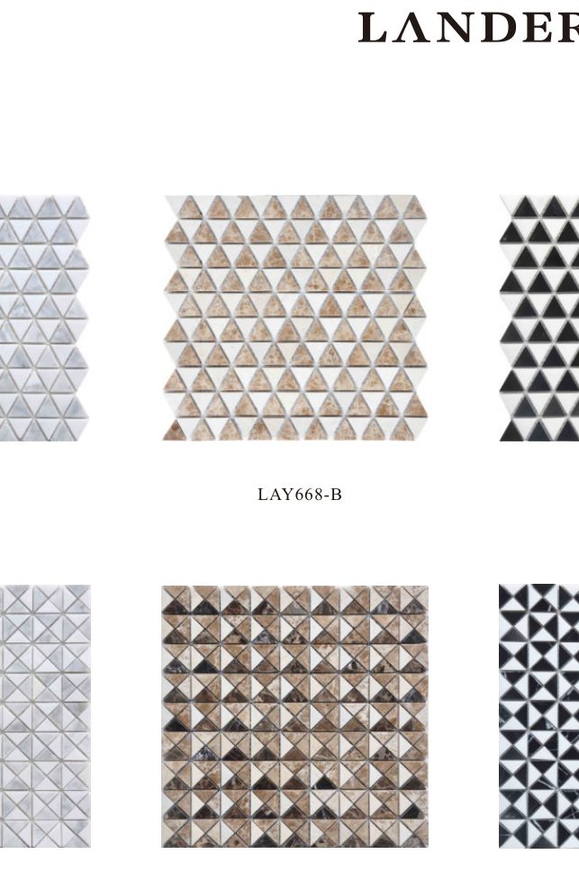 mosaic-tiles model LAY667-B
