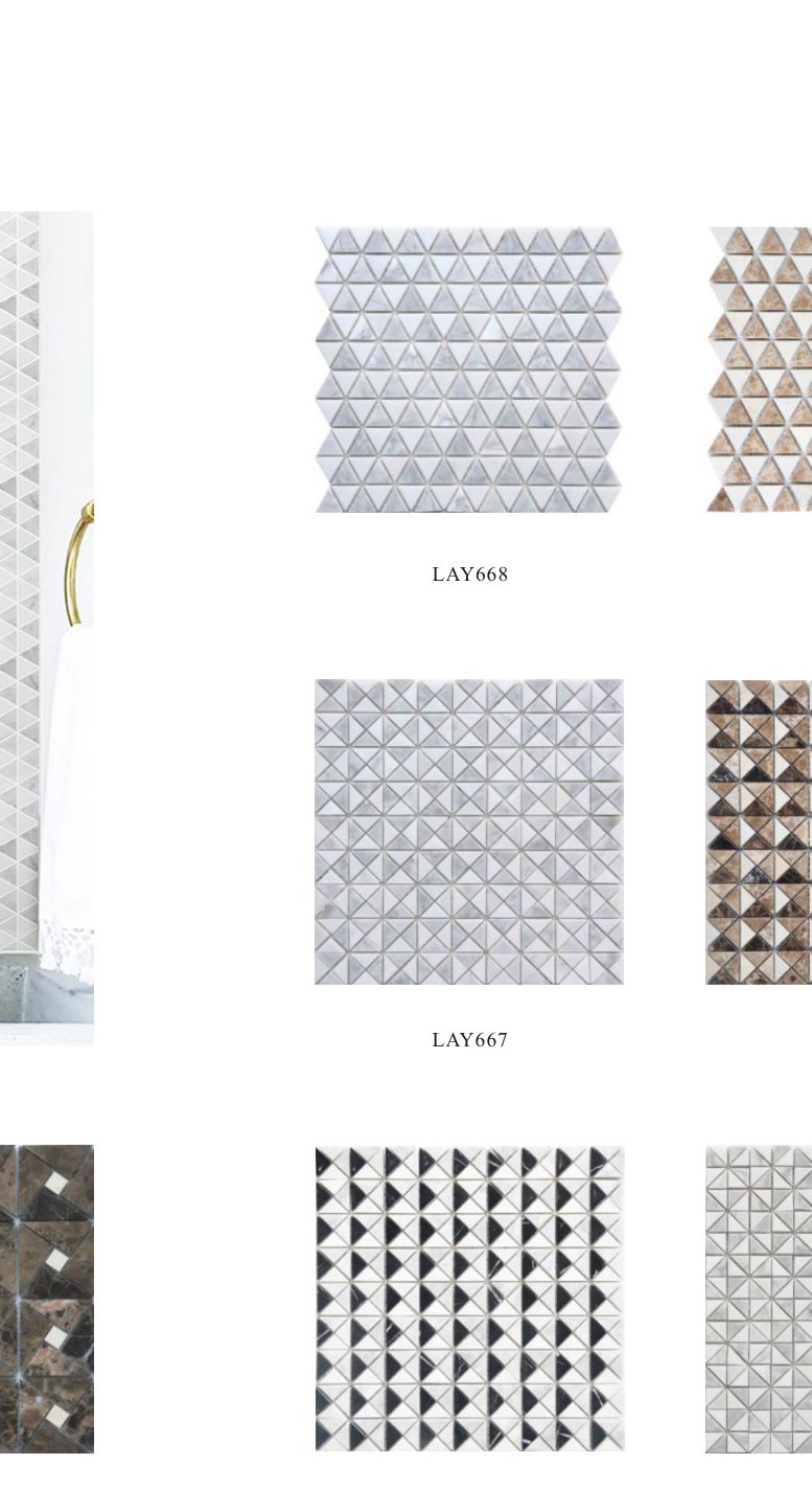 mosaic-tiles model LAY667-D