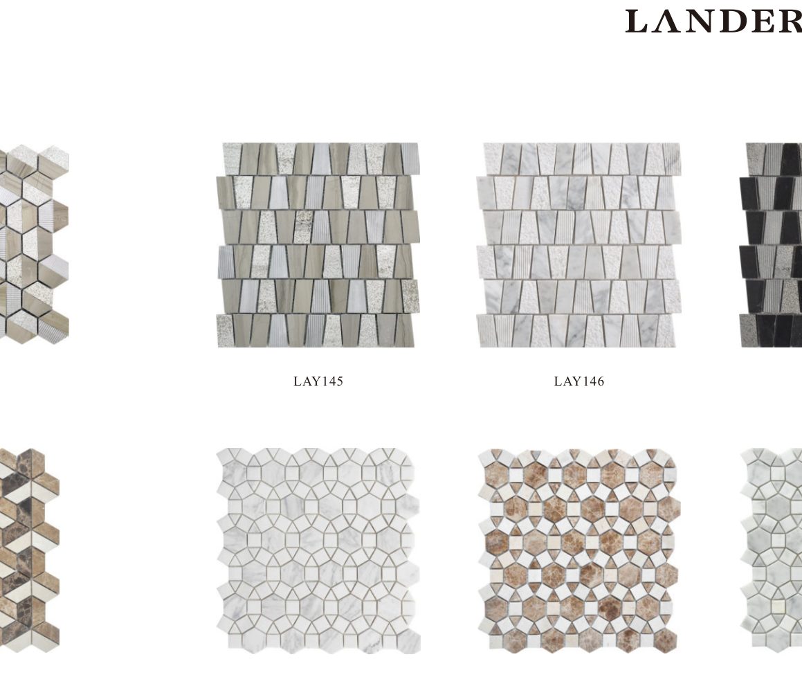 mosaic-tiles model LAY672-B