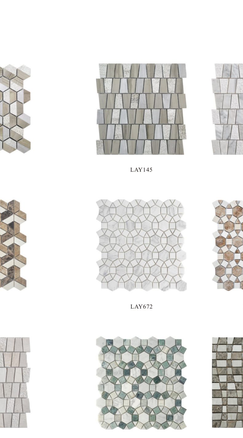 mosaic-tiles model LAY672-D