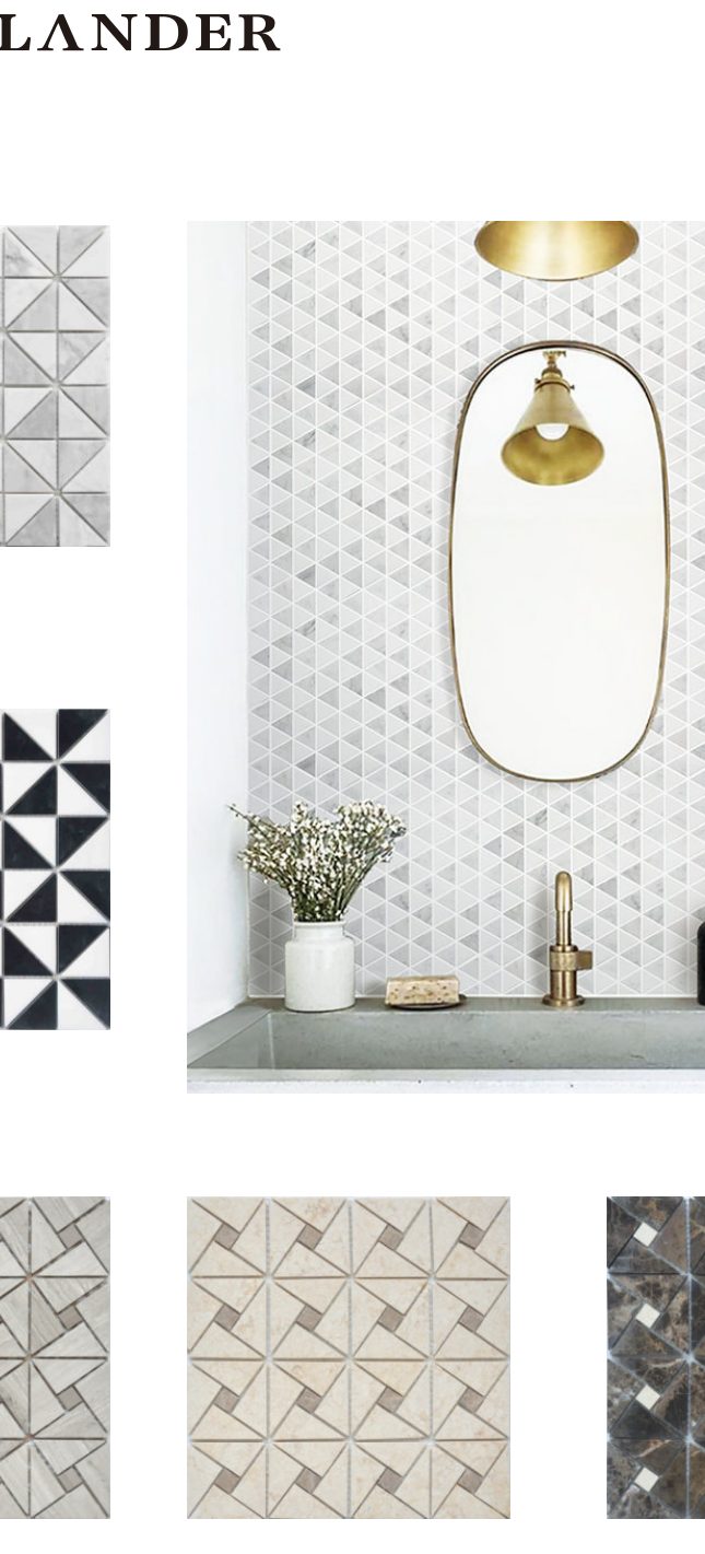 mosaic-tiles model LAY696-B