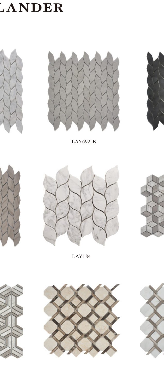mosaic-tiles model LAY702