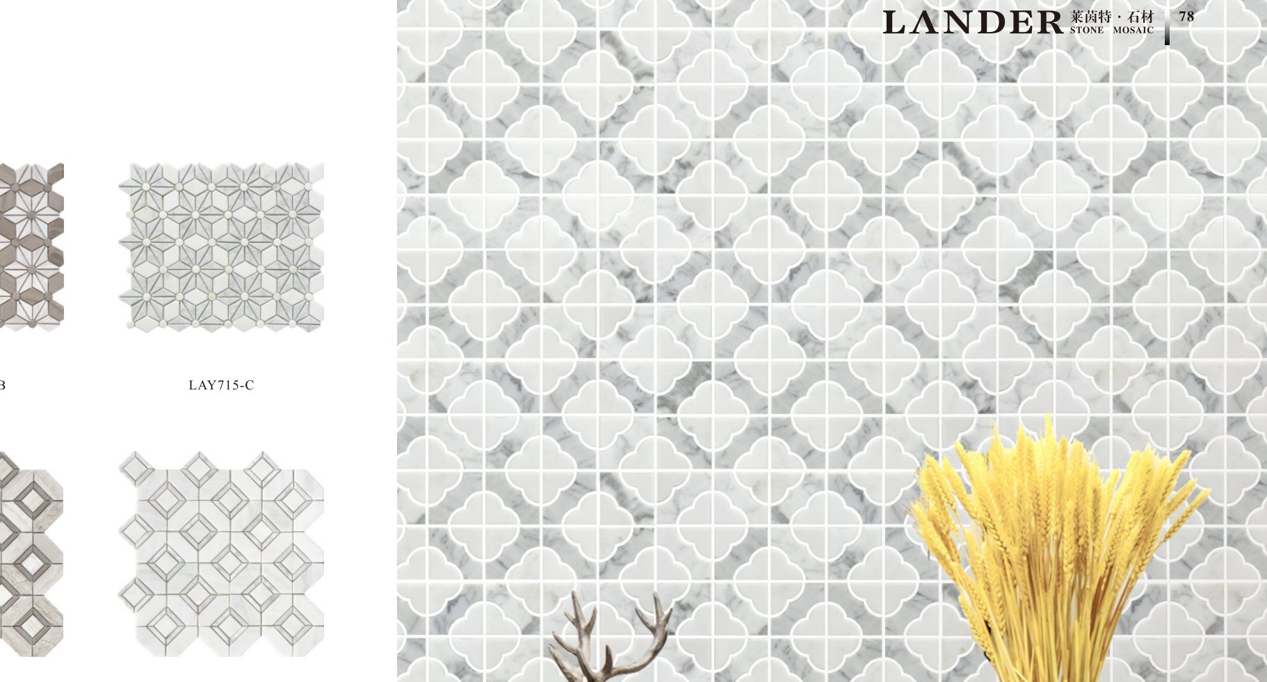 mosaic-tiles model LAY718-C