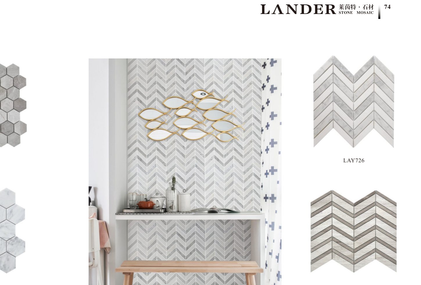 mosaic-tiles model LAY723