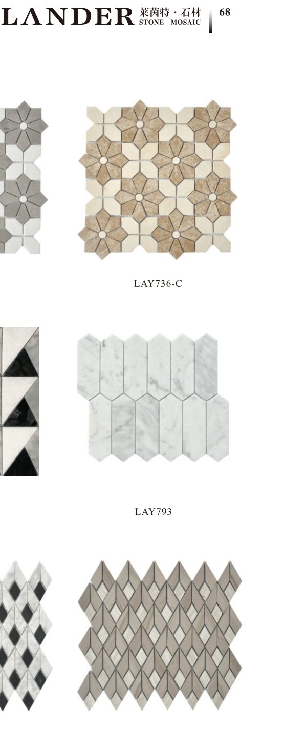 mosaic-tiles model LAY734-C