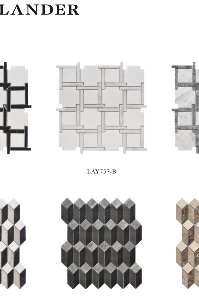 mosaic-tiles model LAY756-B