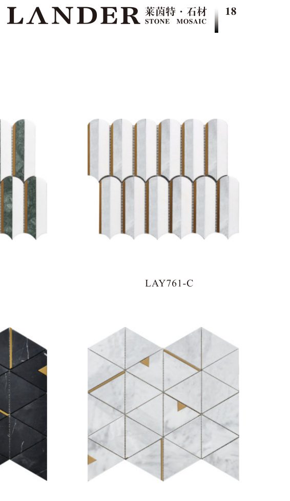 mosaic-tiles model LAY763-C