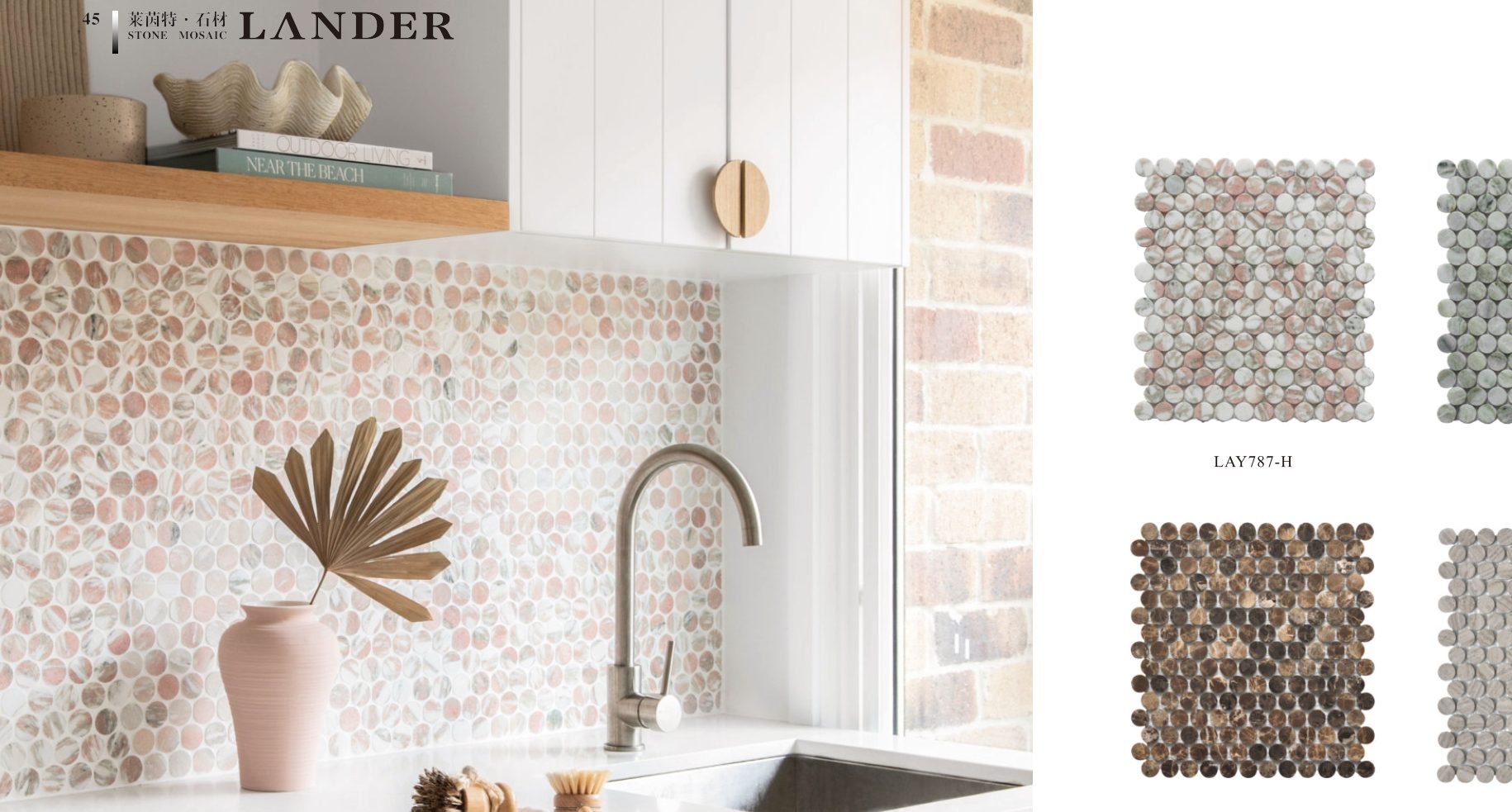 mosaic-tiles model LAY787-B