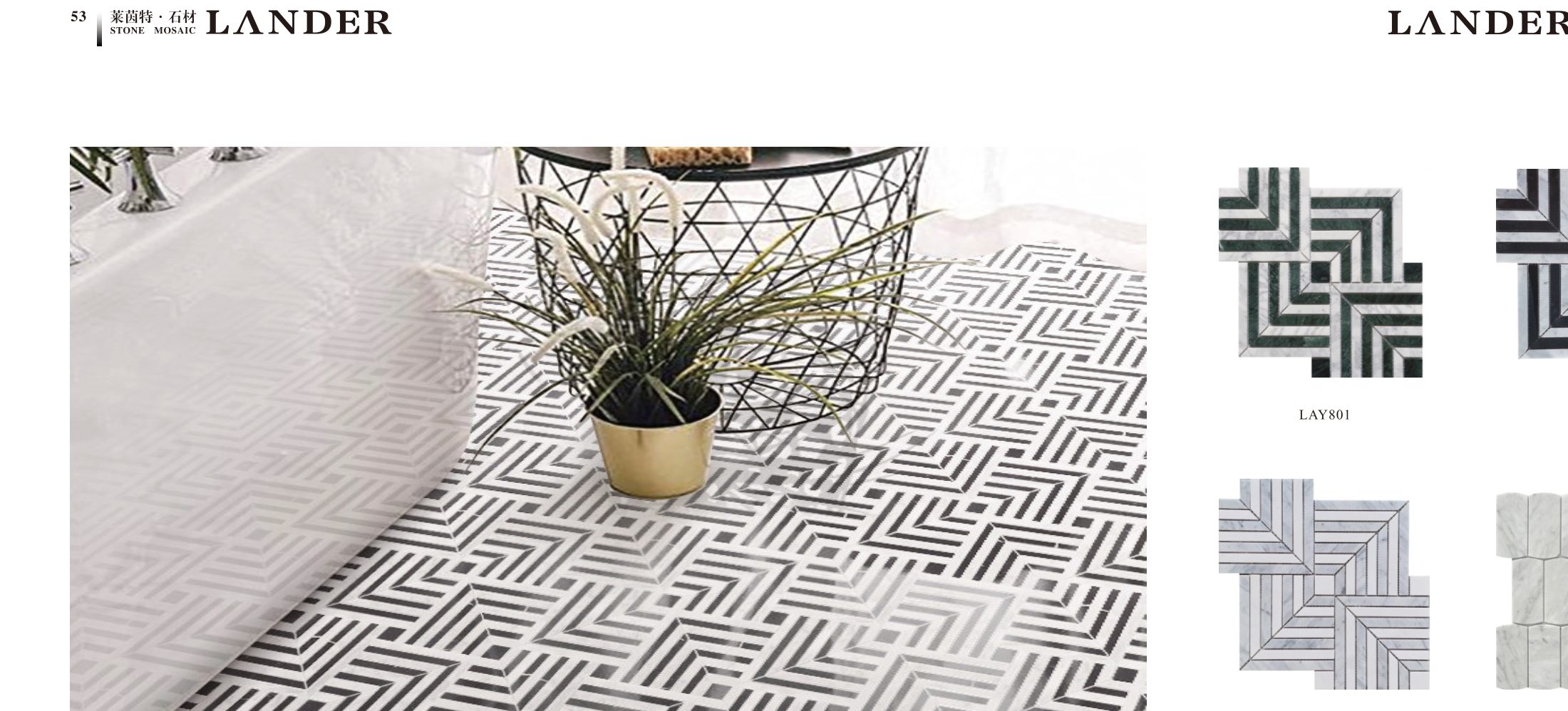 mosaic-tiles model LAY801-C