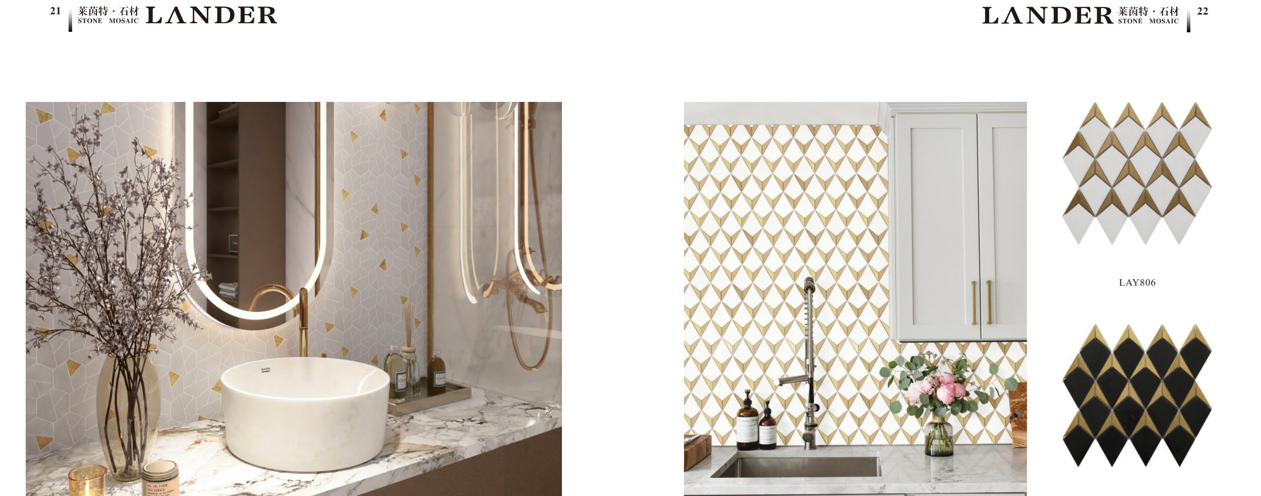 mosaic-tiles model LAY806-B