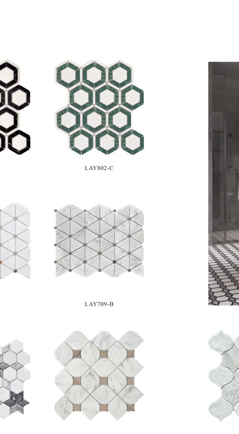 mosaic-tiles model LAY890
