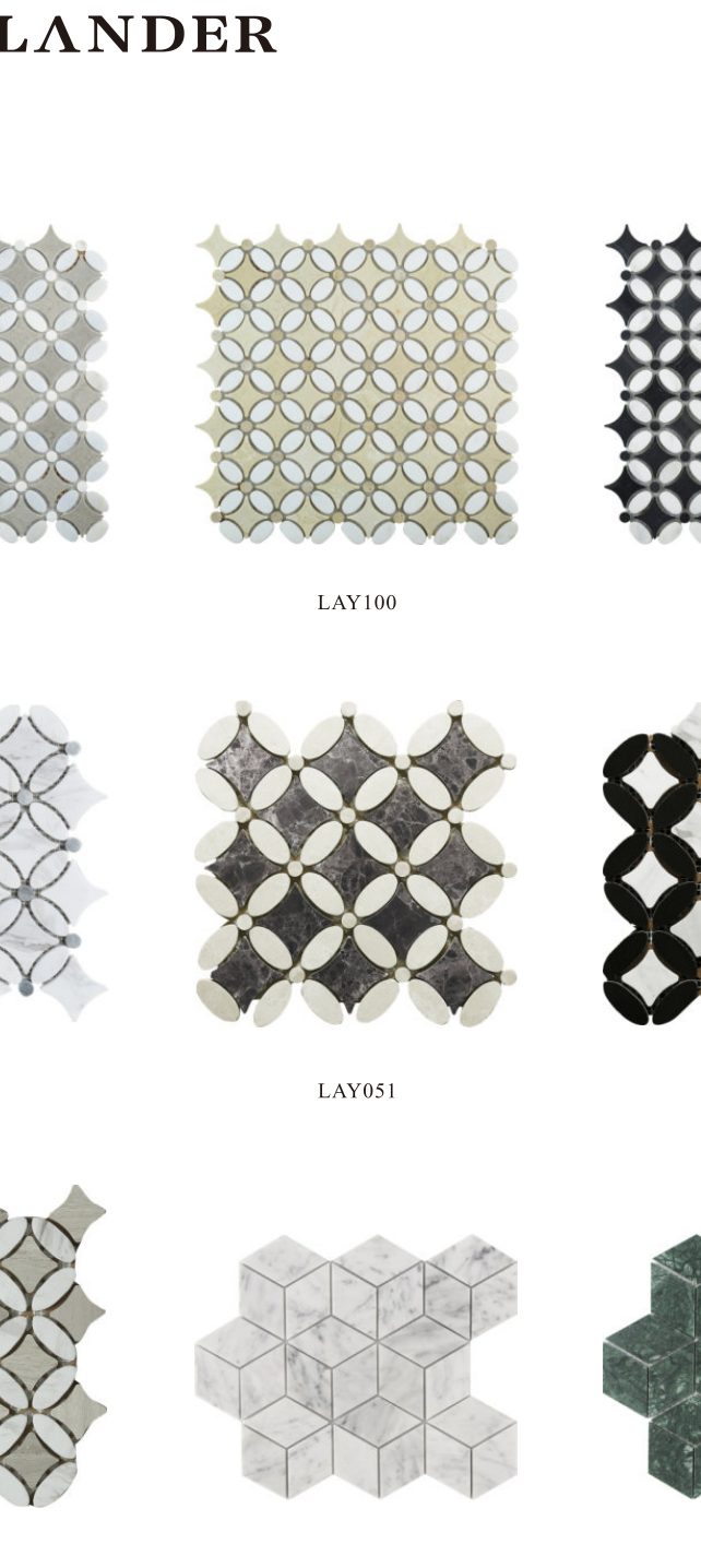 mosaic-tiles model LAY891