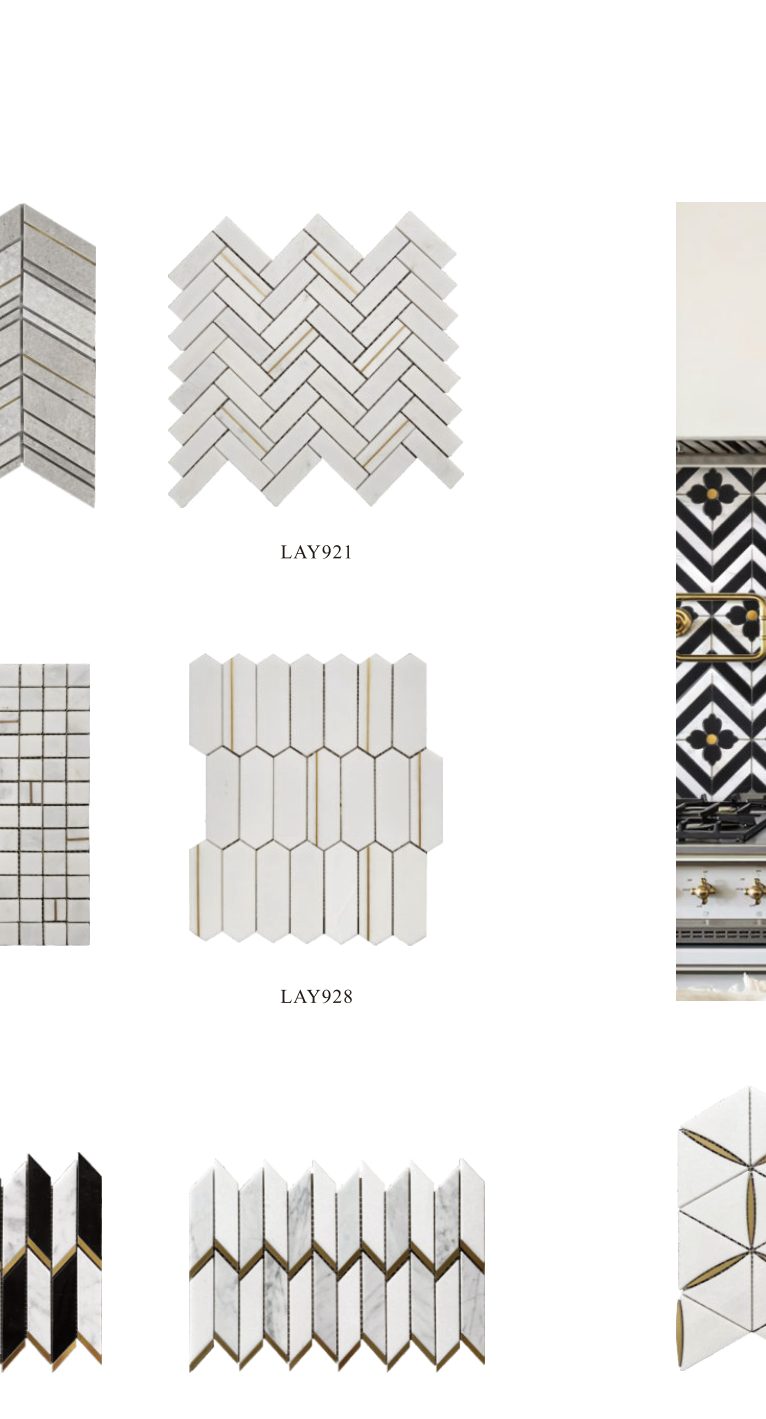 mosaic-tiles model LAY893-B