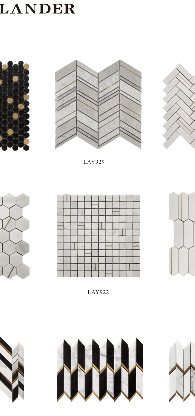 mosaic-tiles model LAY893