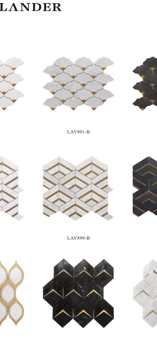 mosaic-tiles model LAY895-B