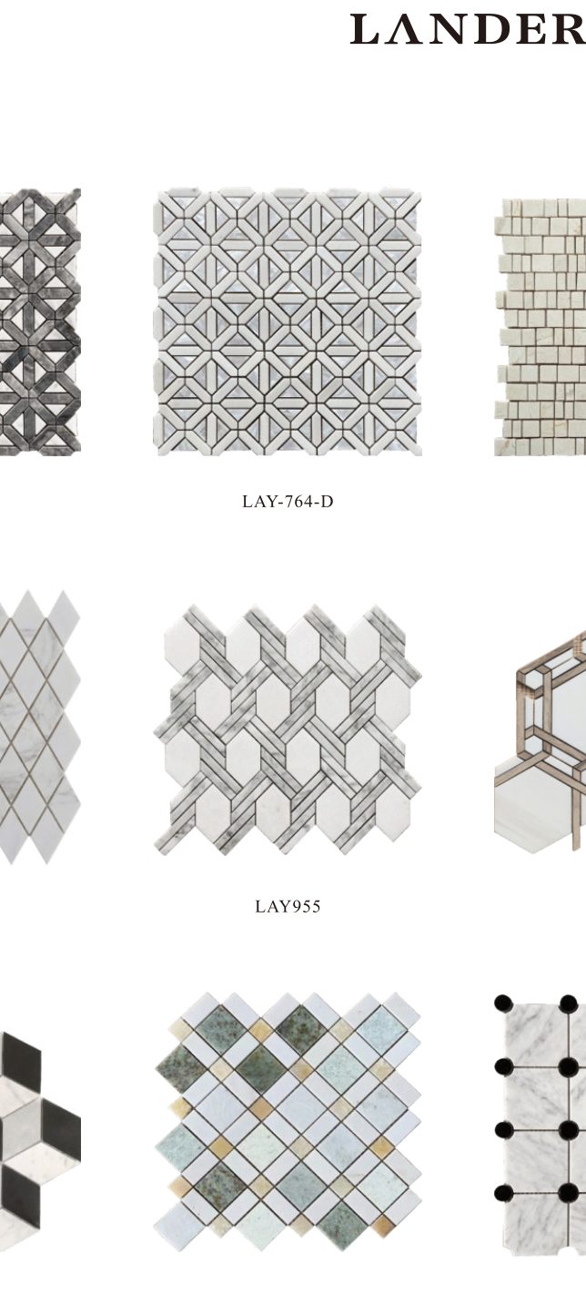 mosaic-tiles model LAY945