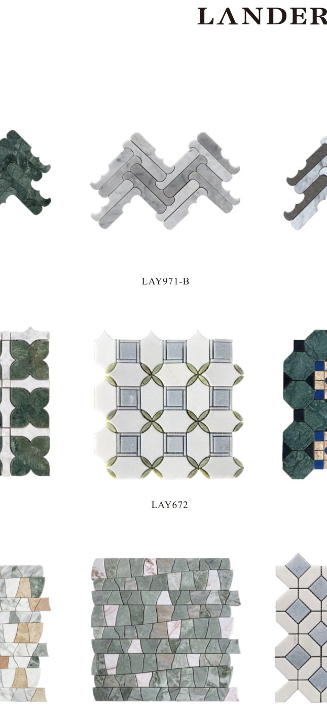 mosaic-tiles model LAY977-B