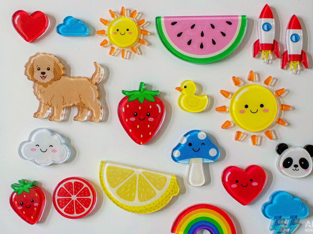 Custom Acrylic Fridge Magnets